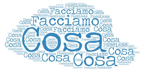 Cosa facciamo 